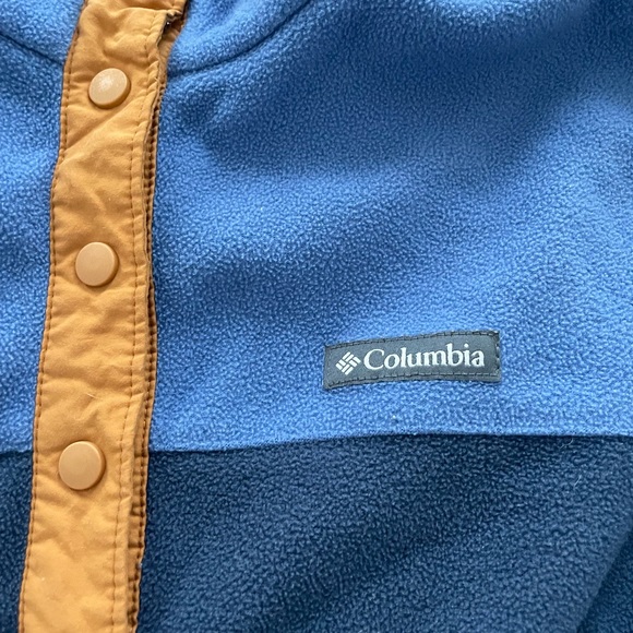 Columbia 3/4 Button Fleece Sweater  - Women L - Picture 3 of 4